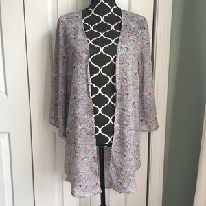 Charolette Russe | Sheer Paisley Kimono